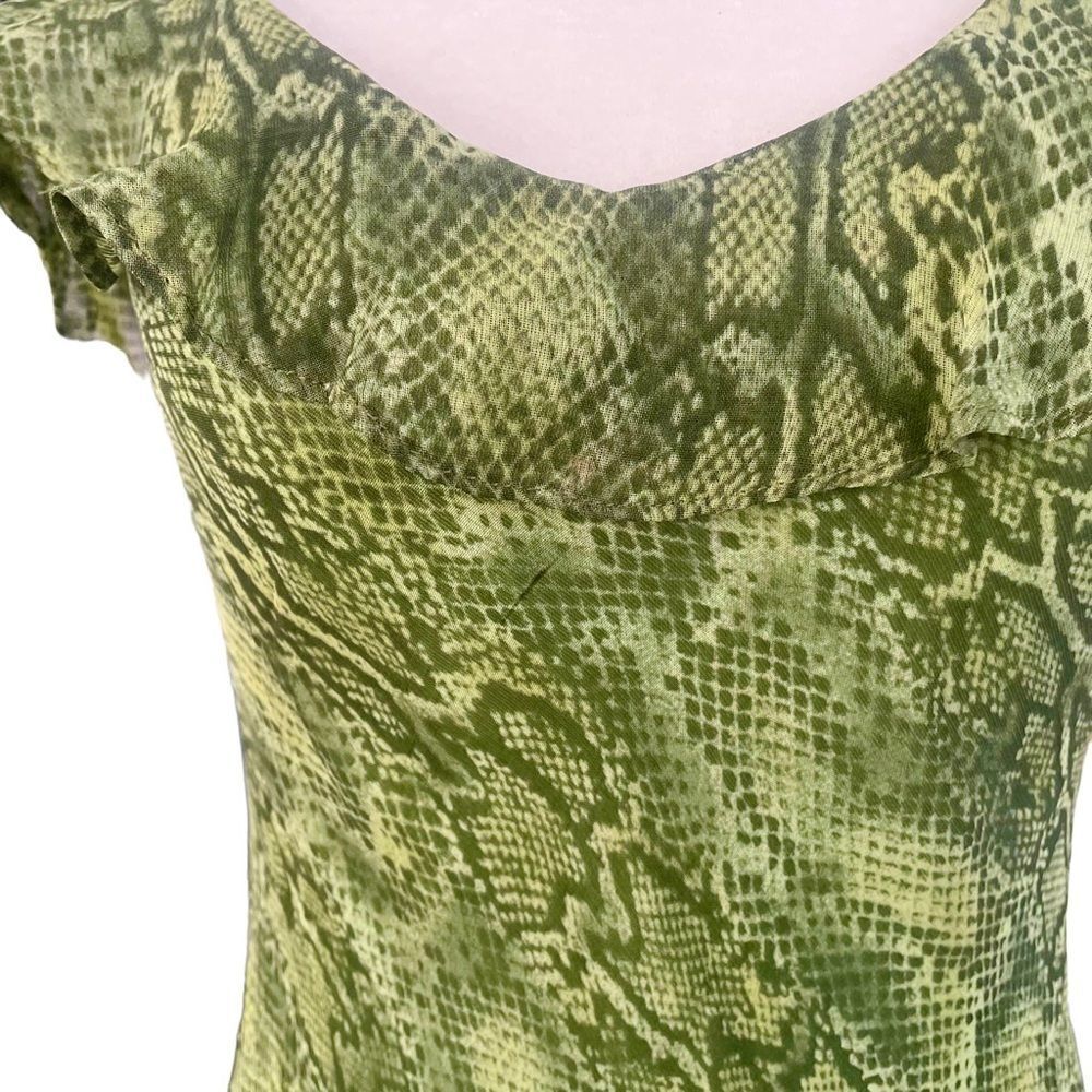 Betsey Johnson Green Midi Dress - Picture 7 of 12